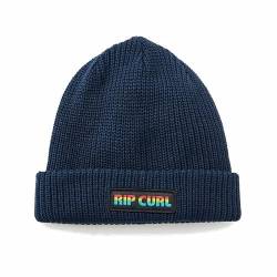 Rip Curl Icons Reg Beanie-Mütze Herren blau von Rip Curl