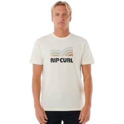 Rip Curl SURF Revival CAPTURE Tee Bone - M von Rip Curl