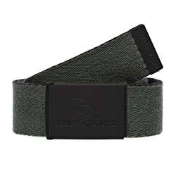 Rip Curl Snap Revo Web Belt One Size Black Olive von Rip Curl