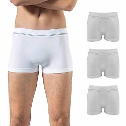 Risalti Boxershorts Herren aus Mikrofaser 3 Stück - Unterhosen Männer, atmungsaktiver als Boxershorts Herren Baumwolle, Herren Unterhosen, Männer Unterhosen Nahtlose - Made in Italy von Risalti