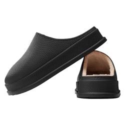 Hausschuhe für Damen - Warme Plüsch-Slip-On-Schuhe - Indoor Outdoor Clog Flauschige Winter-Hausschuhe für Männer und Frauen Ristyur von Ristyur