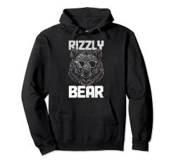 Rizzly Bear Lustiger Grizzlybär Tierparty Pullover Hoodie von Rizzly Bear