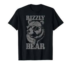 Rizzly Bear Lustiger Grizzlybär Tierparty T-Shirt von Rizzly Bear