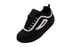 Roadstar 092 Fitnessschuhe Gesundheitsschuhe Damen Herren Sneaker, Schuhgröße:41, Farbe:Schwarz/Weiß von Roadstar