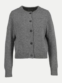 Robert Ley Cropped Cardigan aus Kaschmir-Mix, Größe XL von Robert Ley