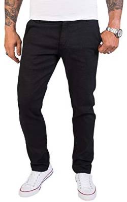 Rock Creek Herren Chino Hose Slim Fit Business Hosen Chinohose Stoffhose Chinos Hosen für Männer Casual Elegante Hose RC-2154 Schwarz W33 L34 von Rock Creek