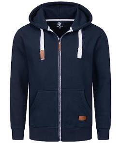 Rock Creek Herren Kapuzenpullover mit Reißverschluss Pullover Hoodie Kapuzenjacke Sweatshirt Kapuzensweatjacke Kapuzenpulli H-341 Navy S von Rock Creek