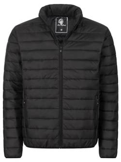 Rock Creek Herren Steppjacke Übergangsjacke Leicht Herrenjacke Männer Jacken Stepp Jacken mit Kapuze Daunenjacke Thremojacke H-353 Schwarz XL von Rock Creek