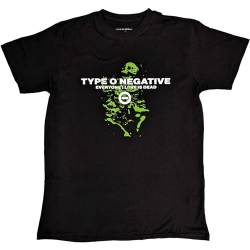 Type O Negative Everyone I Love is Dead offiziell Männer T-Shirt Herren (Large) von Rock Off officially licensed products