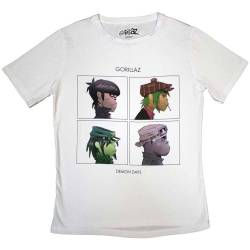 Gorillaz Demon Days Damen Skinny Fit T Shirt L von Rock Off officially licensed products