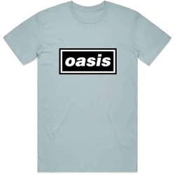 Oasis Decca Logo offiziell Männer T-Shirt Herren (Large) von Rock Off officially licensed products