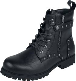 Rock Rebel by EMP Herren Schwarze Bikerboots aus Leder EU45 von Rock Rebel by EMP