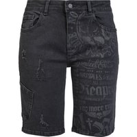 Rock Rebel by EMP - Rock Short - 27 bis 34 - für Damen - Größe 33 - schwarz von Rock Rebel by EMP