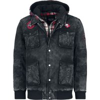 Rock Rebel by EMP - Rock Winterjacke - Saving The Best For Last - S bis XXL - für Männer - Größe XL - schwarz von Rock Rebel by EMP