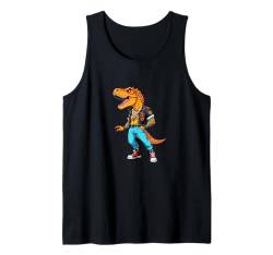 Rockabilly T-Rex Dino Pin Up Rock'n'Roll Outfit Tank Top von Rockabilly Rock'n Roll-Geschenke