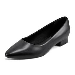 Rockport Damen Kleid Ballett flach, Schwarz, 8 Wide von Rockport