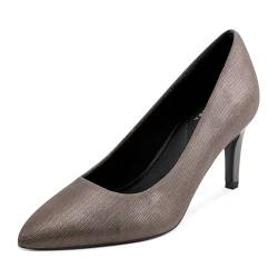 Rockport Damen-Pumps, silber, 8 Wide von Rockport