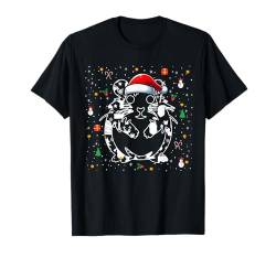 Weihnachtssymbole Weihnachtsmann Hamster niedliche Form passende Kinder T-Shirt von Rodent Christmas Costume