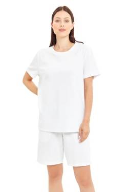 Rösch T-Shirt aus Frottee einfarbig Baumwolle/Polyester 1245577 44 11710 von Rösch