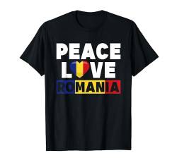 Rumänien Rumänische Flagge T-Shirt von Romania Gifts for Men Women