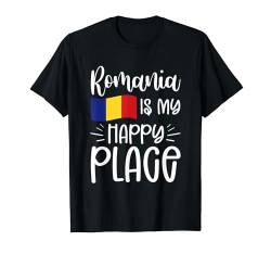 Rumänien Rumänische Flagge T-Shirt von Romania Gifts for Men Women