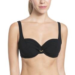 Rosa Faia Damen Hermine Top Bikinioberteil,, per pack Schwarz (Schwarz 001), 44 (Herstellergröße: E) von Rosa Faia