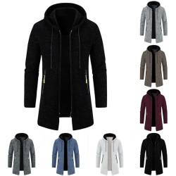 Rosennie Angebote Des Tages Heute Winterjacke Herren Trenchcoat Herren Dünn Ledermantel Herren Jacke Herren Mantel Herren Lederjacke Herren Echtleder Long Jacket Men L von Rosennie