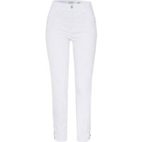 Rosner Jeanshose, Five-Pocket, 7/8-Länge, für Damen, weiß, 42/28 von Rosner