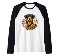 Rottweiler-Shirt, Rottie, für Mama, Hund, Hund, Haustier, Welpenliebhaber Raglan von Rottweiler Shirts and Doggie Gifts