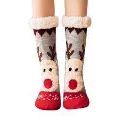 Rouingdd Socken Weihnachten Weihnachtssocken Damen Bunte Socken Damen 39-42 Weihnachtsmann Ugly Lustige Socken Weihnachtssocken Damen 39-42 Socken Lustig Damen Lustig Festlich Weihnachtssocken Kinder von Rouingdd