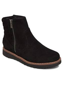 Roxy Damen Jovie FUR Fashion Boot, Black, 36 EU von Roxy