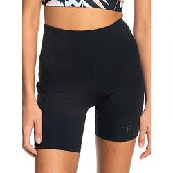 Roxy Damen Heart Into It Biker Shorts, anthrazit, S von Roxy