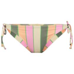 Roxy - Women's Vista Stripe Tie Side Cheeky - Bikini-Bottom Gr M bunt von Roxy