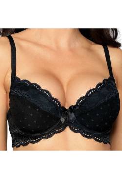 Roza-LaGerta schwarz Push Up BH 70C von Roza Dessous