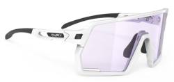 Rudy Project Unisex Kelion White Gloss Impactx Photochromic 2Laser Purple Brillen, weiß, One size von Rudy Project