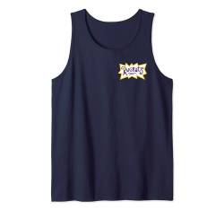 Rugrats Iconic 90s Retro Vintage Small Left Pocket Text Logo Tank Top von Rugrats