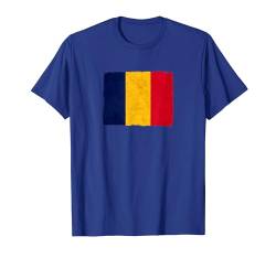 Rumänien Flagge Damen Rumänien Männer Frauen Kinder Romania T-Shirt von Rumänische Flagge Rumänien Kleidung Romania Flag