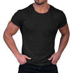 Herren T-Shirt Kapuze Herren T-Shirt Kapuze Crew Neck O-Neck/V-Neck Hoodie-Sweatshirt Kurzarm T Shirts Herren T Shirt Schwarz Herren Oversize 5XL Tshirt Herren V Ausschnitt Weiss T Shirt Herren 5XL von Rumity