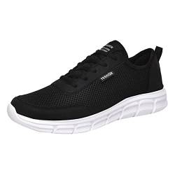 Rumity Herren Walkingschuhe Laufschuhe Wanderschuhe Sneaker Sport Trekking Turnschuhe Workout Jogging Outdoor Running Straßenlaufschuhe Freizeit Schuhe Herren 44 Sneaker Damen 40 von Rumity