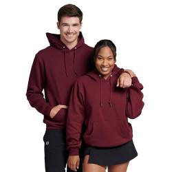 Russell Athletic Herren Dri-Power Fleece Hoodies, Feuchtigkeitstransport, Baumwollmischung, Relaxed Fit, Größen S-4X, Kastanienbrauner Pullover, Medium von Russell Athletic