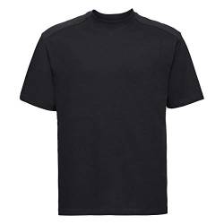 Russell Europe Herren T-Shirt/Arbeits-T-Shirt (2XL) (Schwarz) von Russell Athletic