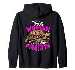 Russische Schildkröte Kapuzenjacke von Russian Tortoise Gifts for Men and Women