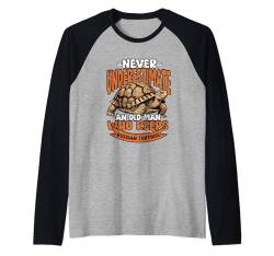 Russische Schildkröte Raglan von Russian Tortoise Gifts for Men and Women