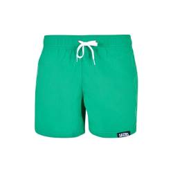 SAEBIS Herren Badeshorts, schnelltrocknende Badehose, Schwimmhose für Männer (S, minzgrün) von SAEBIS