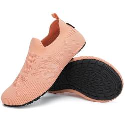 SAGUARO Hausschuhe Damen Herren Leichte Pantoffeln rutschfest Slippers,Klassisches Orange,44/45 EU von SAGUARO