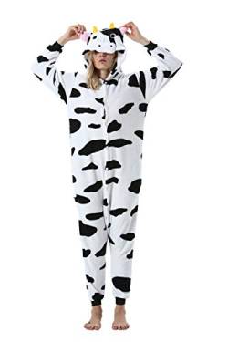 SAMGU Tier Onesie Pyjama Cosplay Kostüme Schlafanzug Erwachsene Unisex Animal Tieroutfit tierkostüme Jumpsuit XL von SAMGU