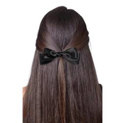 SANRLO Haarspangen, Stirnbänder, Haarschmuck für Damen, doppellagig, elegante Schleife, Entenschnabel-Haarspange für Mädchen, Neujahr, Pferdeschwanz-Styling-Zubehör von SANRLO