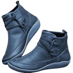 SAUTRV und Winter Damen Mode Stiefel Elegant und Bequem Zeigen Sie Den Charme Von Frauen! Tennisschuhe Frau, blau, 5 UK 3X-Narrow von SAUTRV