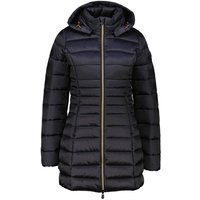 SAVE THE DUCK Steppjacke Damen Steppjacke lang REESE mit Kapuze Slim Fit (1-St) von SAVE THE DUCK