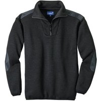 SCHEIBLER WORKWEAR Sweatshirt Troyer Mellum, Größe XXL anthrazit/schwarz von SCHEIBLER WORKWEAR